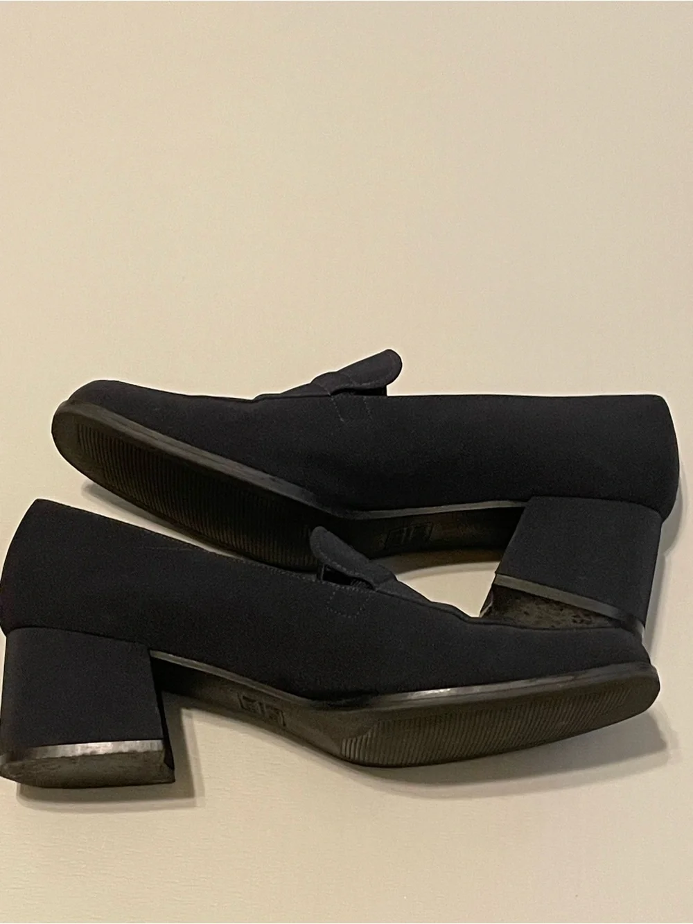 Mootsies Tootsies Black Slip-On Loafers